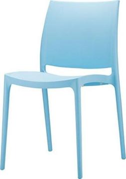 Store 025lb Maya Indoor And Outdoor Stacking , Light Blue