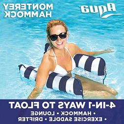 Aqua Monterey 4-in-1 Multi-Purpose Inflatable Hammock  Porta