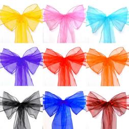Sash Cover Bow For Wedding Party Banquet Venue