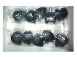 Casters Wheels Swivel Floor Furniture Replacement Plastic
