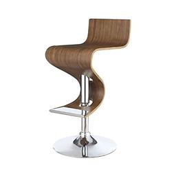 Coaster Home Furnishings 100396 Adjustable Bar Stool Walnut 