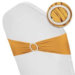 Cover Bands Bow Sashes Wedding Party Decor