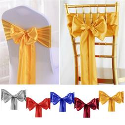 Cover Sashes Bow Ties Wedding Hotel Event Supplies
