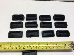 12x  Protector Chair, Leg Inserts Rectangle End Caps, Shelf,