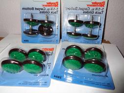 16 1 1/4" Carpet Bottom Tack Glides Nail-On for Wood Furnitu