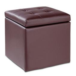 Cube Hinge Top Brown