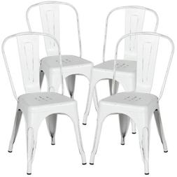 Indoor Outdoor Stackable Coffee Chair Set Of 4