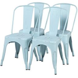 S Stackable Side Chairs With Back Bar Chairs Set Of 4