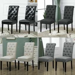 S Padded Wood Legs Dining Room