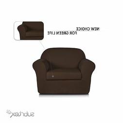 Subrtex 2-Piece Jacquard Spandex Stretch Sofa Slipcovers 