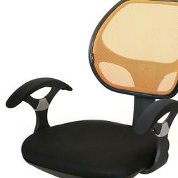 Armrest Slipcovers Covers Elastic Fabric Black