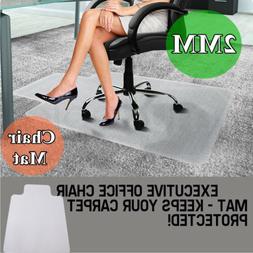 Mat For Carpet Floor Protection Under Executive Computer Des