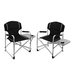 Aluminum Camping Lightweight Chair With Side Table