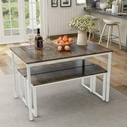 S Wood Rectangle Kitchen Room Furniture
