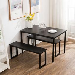 S Wood Rectangle Kitchen Room Furniture