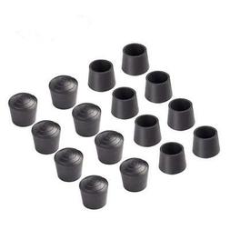 Leg Caps Folding Boots Tips 7/8" Non Slipping Rubber Only Fi