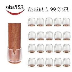 Leg Caps Silicone Feet Table Covers Protectors For Hardwood 