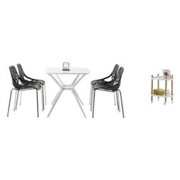 Black Living Room/kitchen Lounge Chairs