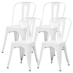 Stackable Bistro Cafe Metal Stool Vintage