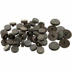 Glides For Wood Floors 1&rdquo;&1-1/2" Round Nail-on Heavy Duty 