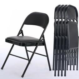 S Fabric Upholstered Padded Seat Metal Frame Home Office
