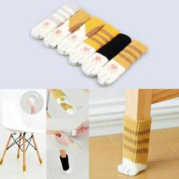 Leg Cover Knit Cat Paw Sock Floor Protector Furniture Table 
