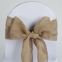 Sashes Jute Ties Bows Wedding Reception Party