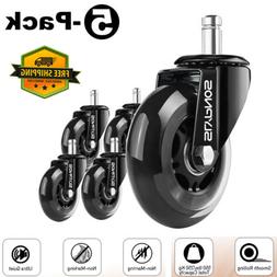 Casters 3'' Inch Replacement Wheels For All Floors