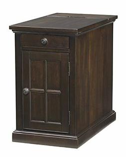 Side End Table - Rectangular - Dark Brown