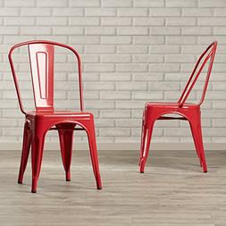 S Steel High Back Side Chairs Stool