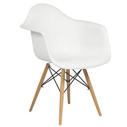 W/molded Plastic Shell - White