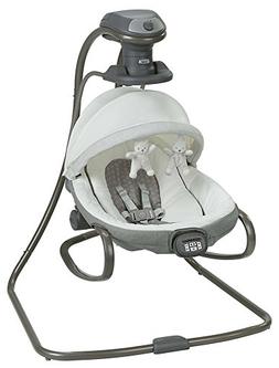 Graco Duet Oasis with Soothe Surround Baby Swing, Davis