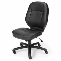 OFM Stimulus Series Leatherette Executive Mid-Back Armless C