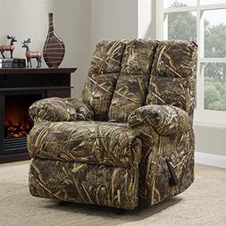 Realtree Camouflaged Rocker Recliner