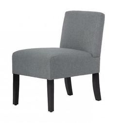 Armless Chair Living Room Sofa Club Side Chair Upholstered F