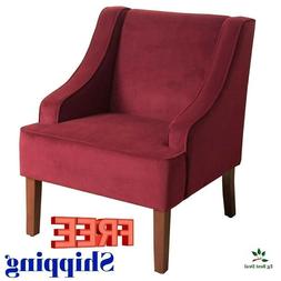 S For Living Room Bedroom Office Modern Velvet Dining Burgun