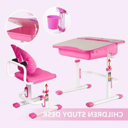 Set Child Kid Openable Desktop Pink