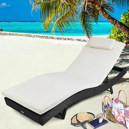 Outdoor Patio Furniture Pe Wicker W/cushion