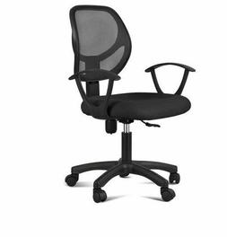 Fabric Mesh Office Chair With Arms Seating