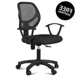 Fabric Mesh Office Chair With Arms Seating