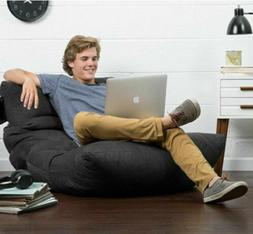 Lounger Large Chaise Lounge Suede Fabric For Dorm Bedroom