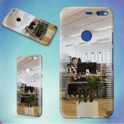 Computer Desk Hard Back Case For Google Pixel Phone