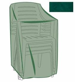 All-Weather Outdoor Furniture Cover for Stacking Chairs, Gre
