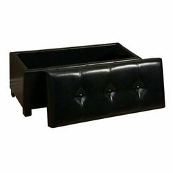 Warehouse of Tiffany Ariel Storage Bench with Removable Lid