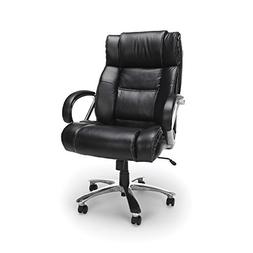 - Bonded Leather Black Seat - Bonded Leather Black Back - 5-