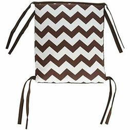 Pads Doll Bedding Chevron Junior Rocking Pad, Brown
