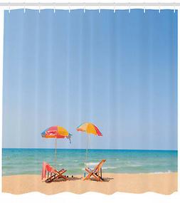 Umbrella Relaxing Print For Bathroom 70 Inches Long