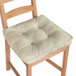 Pads Square Cotton Cushion With Ties Soft Seat Pads For Home