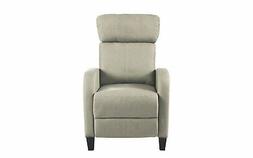 Plush Push Back Recliner Pocket For Control