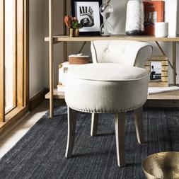 With Deep Seat And Button Tufted Back White